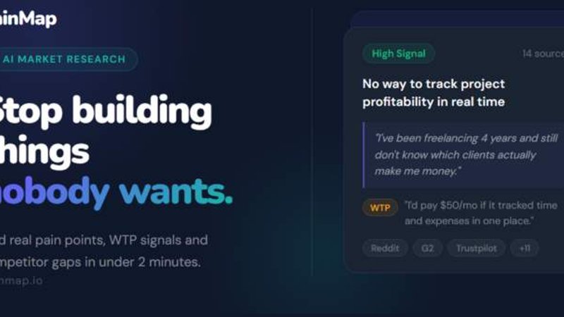 PainMap application interface and features
