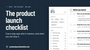 Product Launch Checklist preview