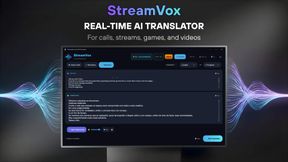 StreamVox - AI Live Translator preview