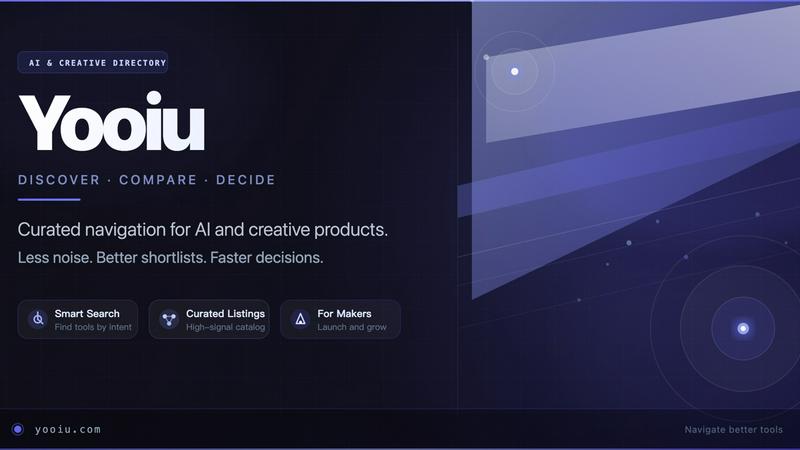 Yooiu application interface and features
